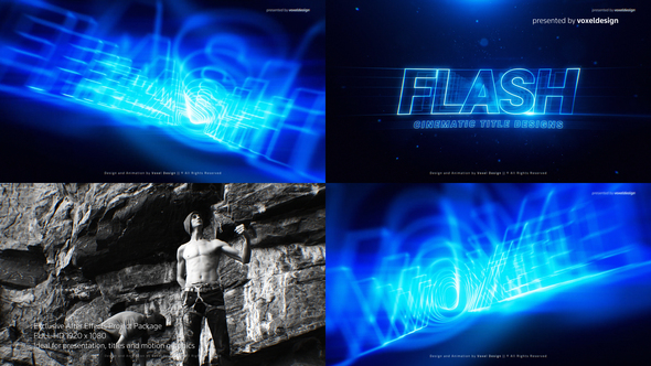 FLASH Cinematic Title - VideoHive 25227758