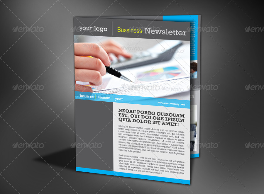 4 pages modern newsletter by milana graphicriver
