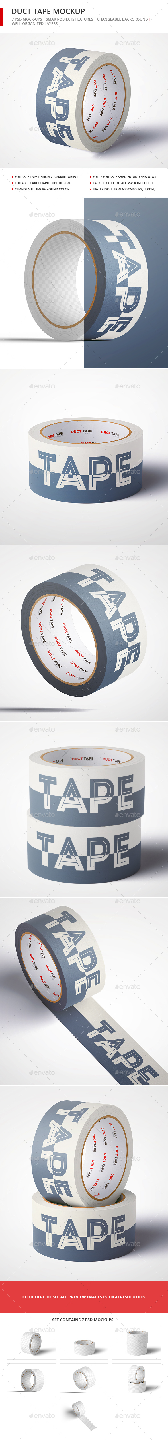 Download Duct Tape Mock Up By Webandcat Graphicriver