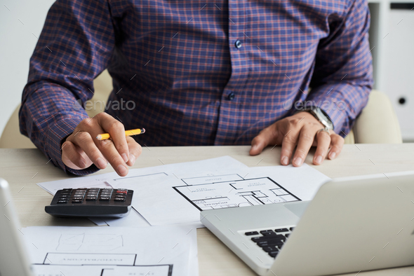 Calculating cost - Stock Photo - Images