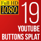 Youtube Subscribe Button Splat FullHD - VideoHive Item for Sale