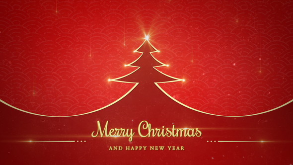 Merry Christmas Card - VideoHive 25243606