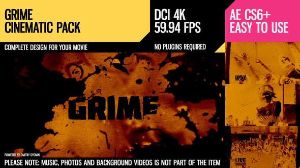 Grime (Cinematic Pack) - VideoHive 25244277