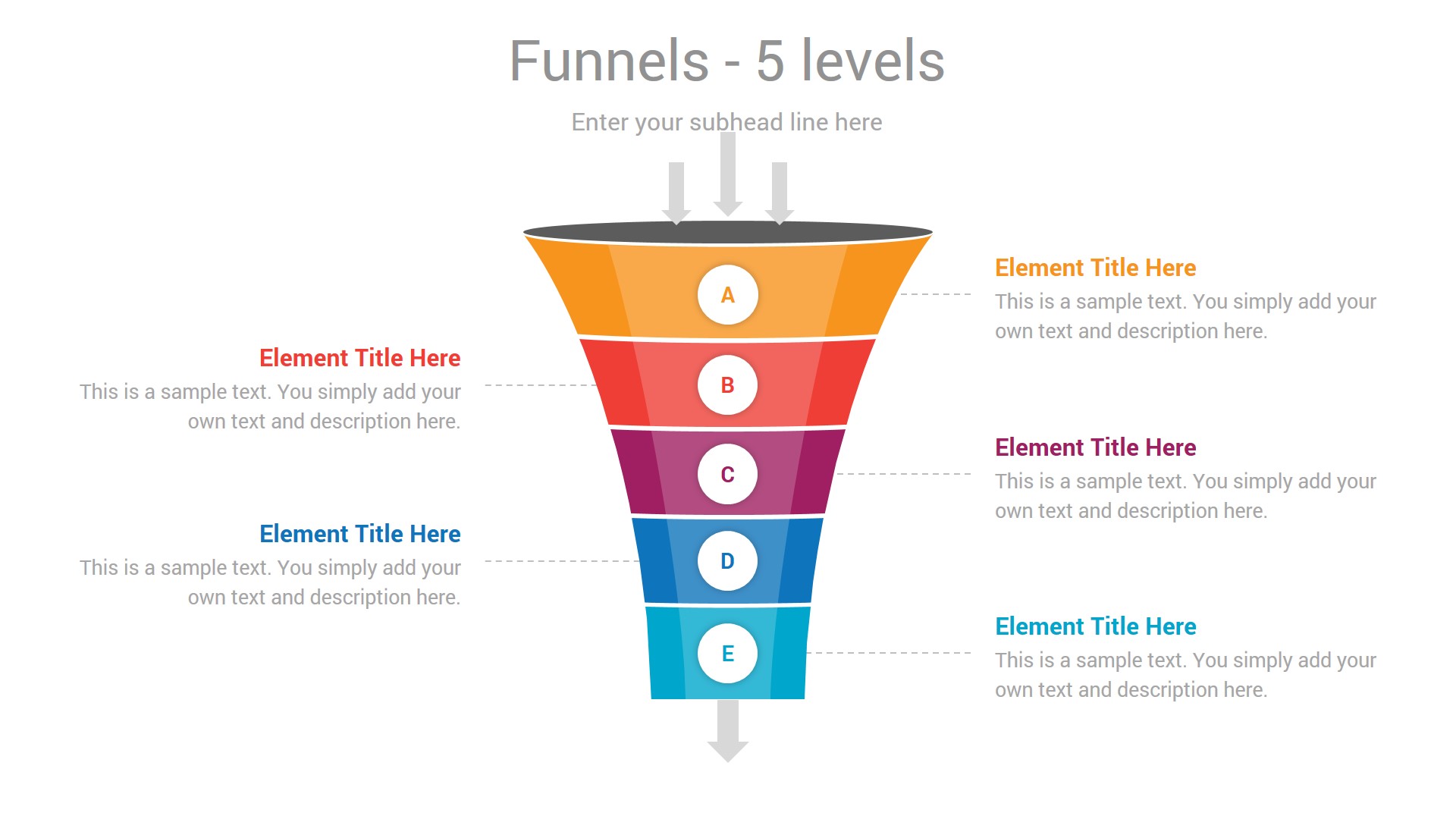 Powerpoint Funnel Template For Your Needs