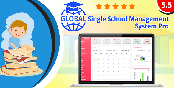 Global – Single School Management System Pro