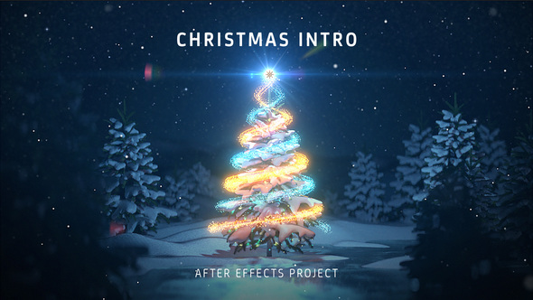 Christmas Tree Intro - VideoHive 25256893