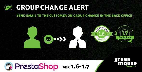 Prestashop Group Change - CodeCanyon 14263251