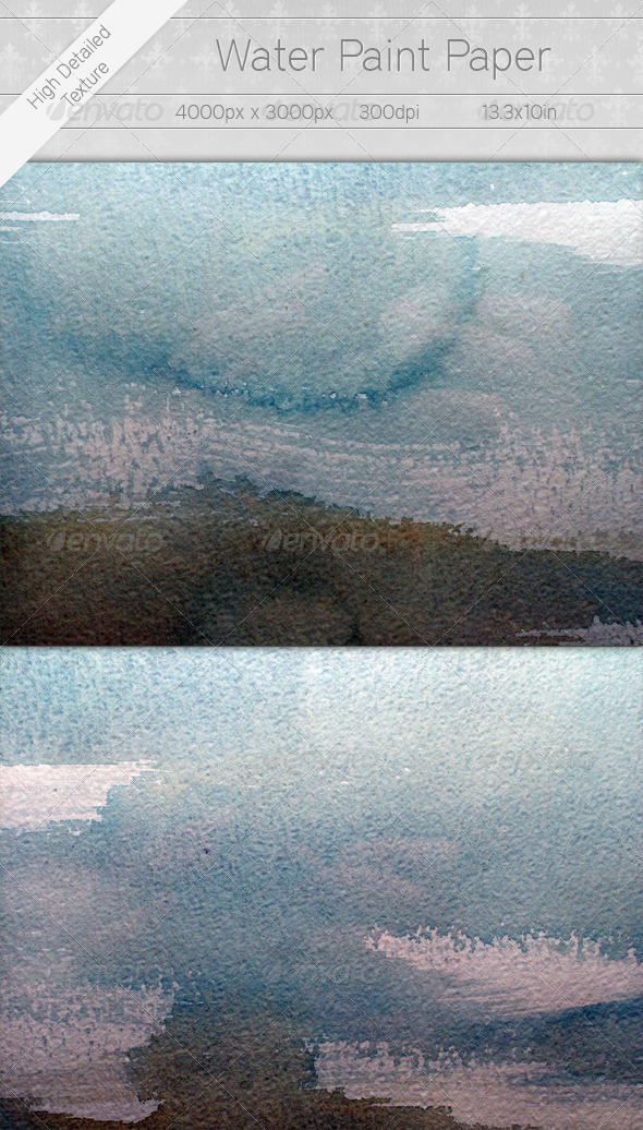 Water Paint Paper - Paper Textures