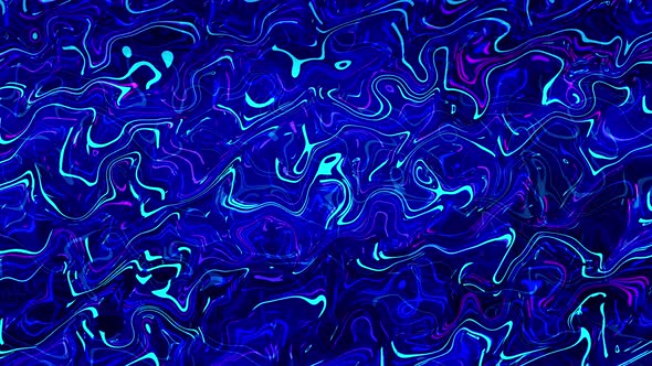 Liquid Smooth Blue Background