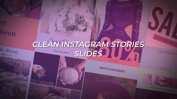 Clean Instagram Stories Slides
