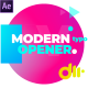 Modern Gradient Typography Opener - VideoHive Item for Sale