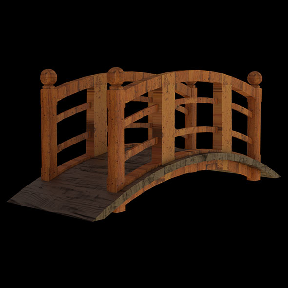 Wood Bridge - 3Docean 25260200