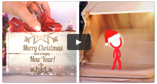 Christmas - New Year Holidays MOTION GRAPHICS and STOCKS
