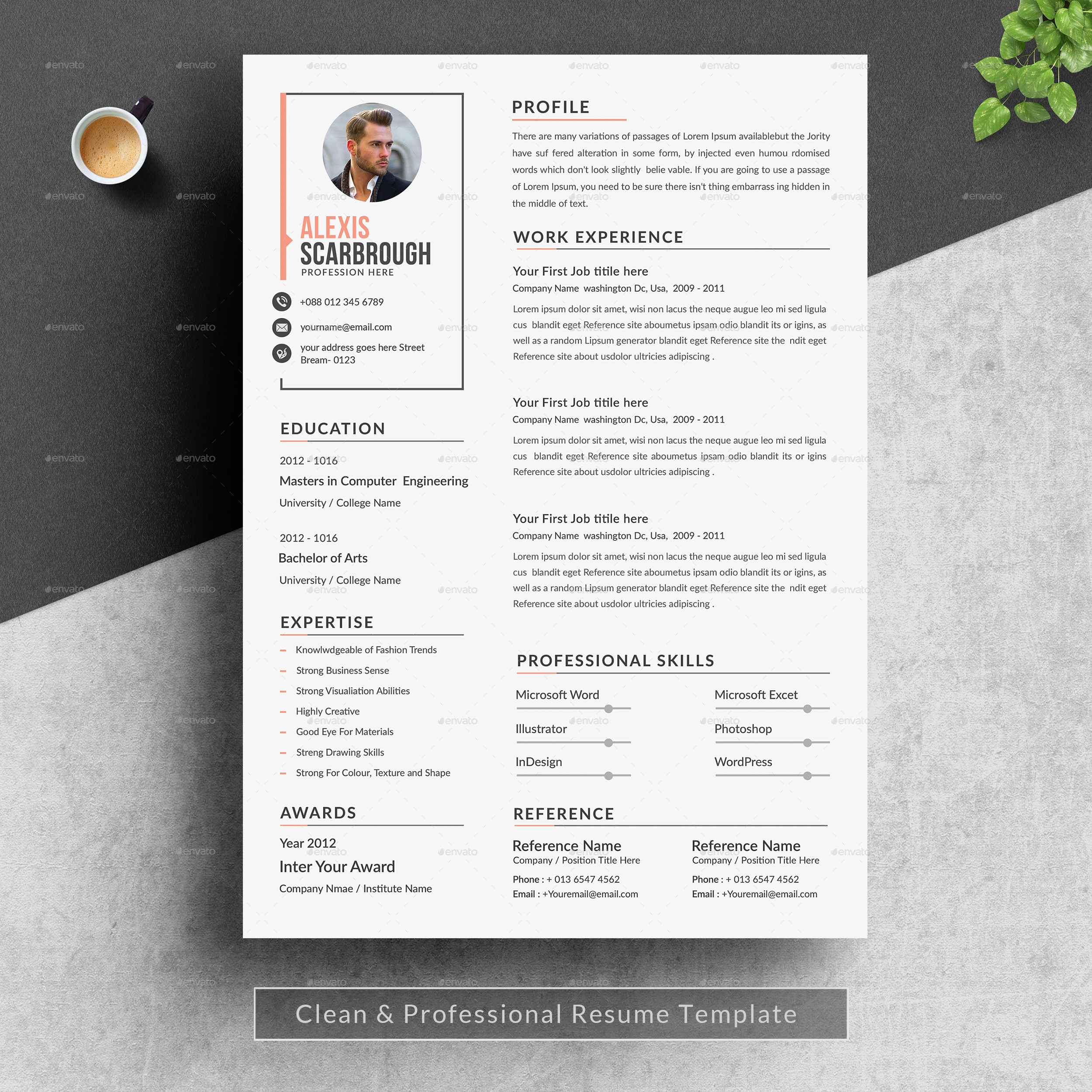 Resume, Print Templates | GraphicRiver