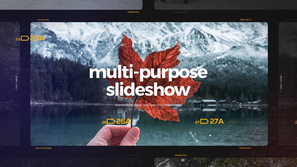 Multipurpose SlideshowTravel Journey - VideoHive 25266688