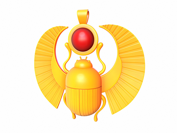 Egypt Beetle - 3Docean 25266691