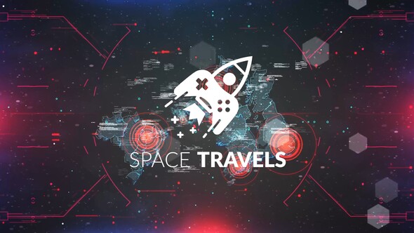 Space Travels - VideoHive 25267182