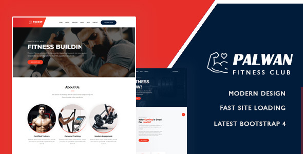 Special Palwan - Gym Fitness Bootstrap Template