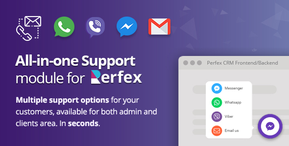 All-in-one Support module for Perfex