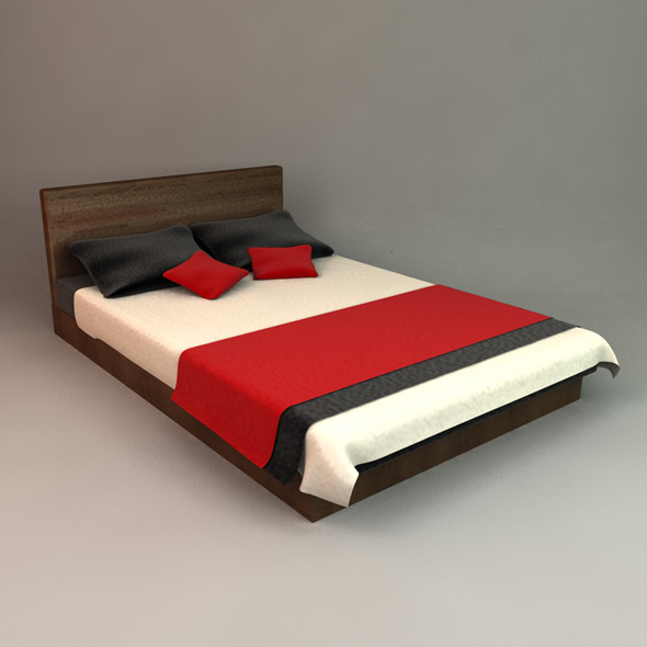 Stylish Bed - 3Docean 76828