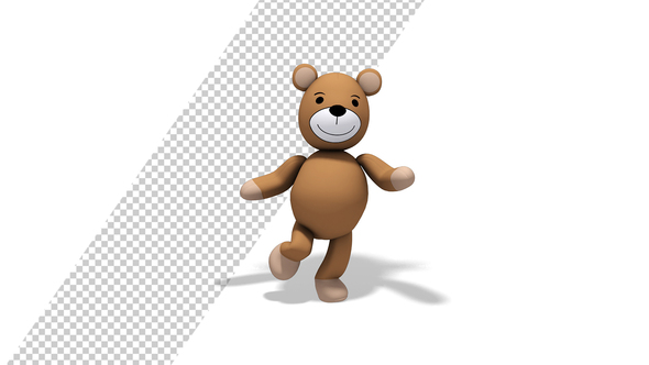 Teddy Bear Toy Disco Dance