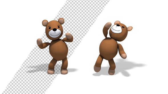 Teddy Bear Toy - Funny Dance (2-Pack)