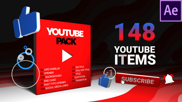Youtube Pack - VideoHive 24768030