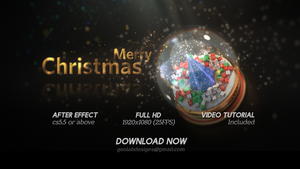 V2 - Merry Christmas  l  Christmas Wishes  l  Christmas Greetings Openers template preview