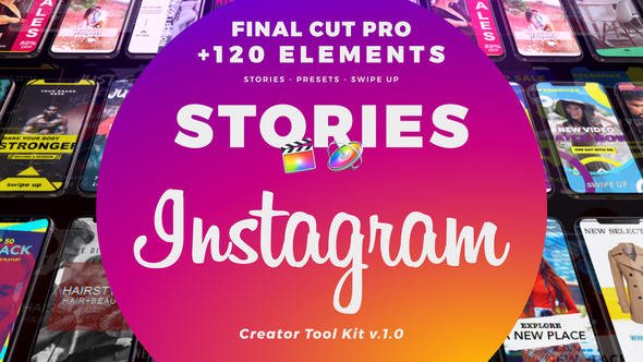 Instagram Creator Tool Kit FCPX