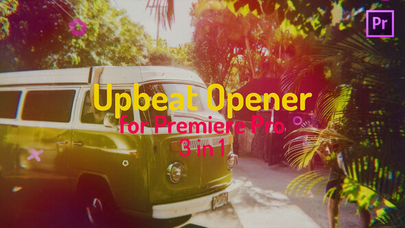 Upbeat Colorful Opener for Premiere Pro