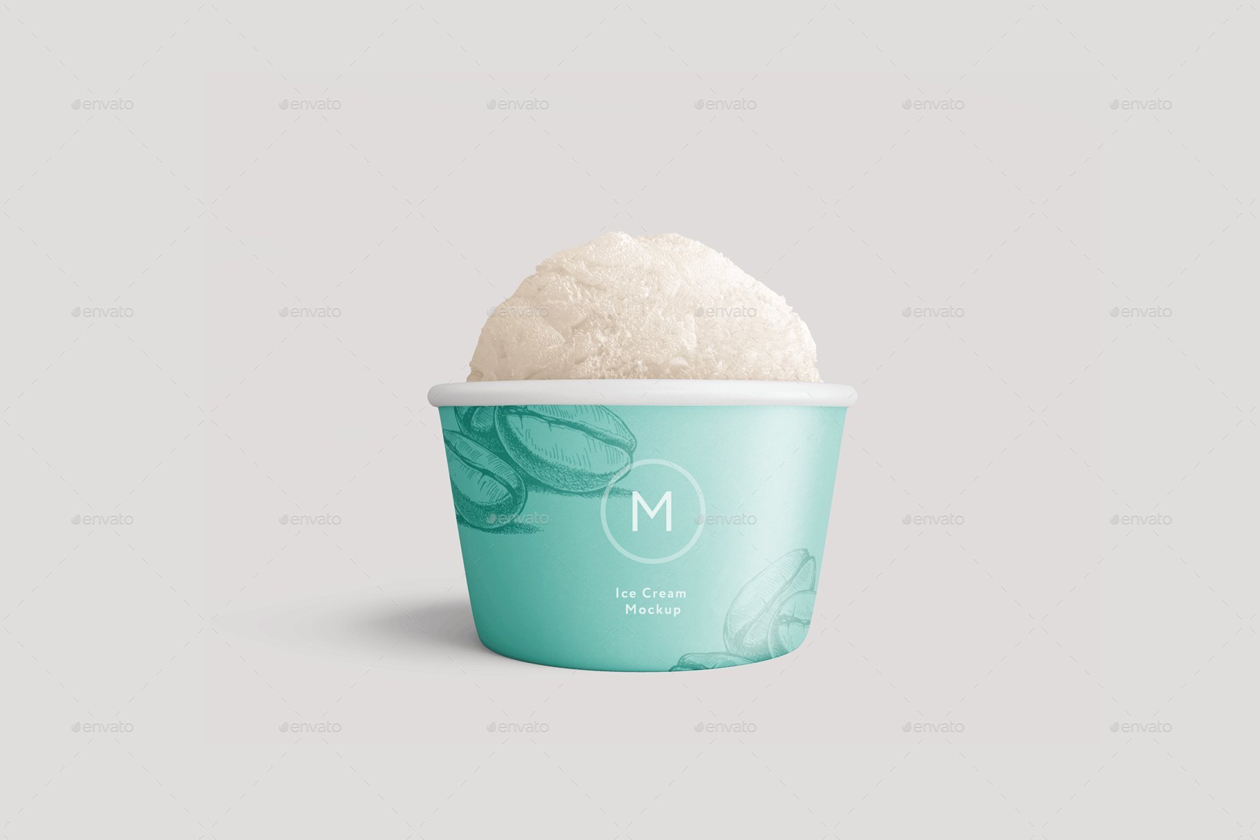 Download Ice Cream Paper Cup Mockup By Happyseawasp Graphicriver