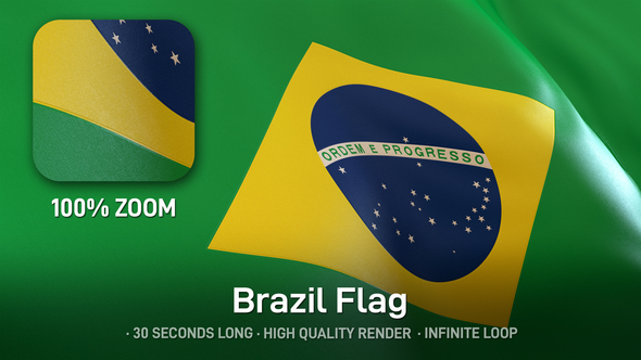 Brazil Flag By Tempus Videohive