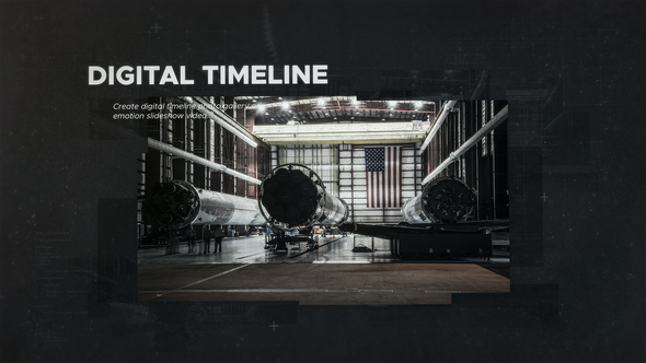 Digital Timeline Promo - VideoHive 25276576