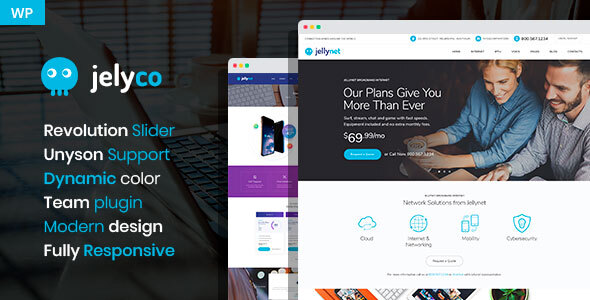 JelyCo – ISP & Telecom WordPress Theme