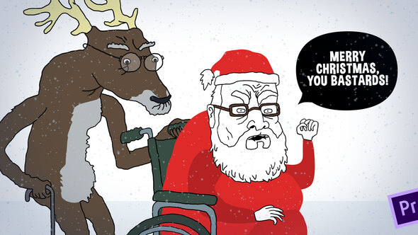 Bad Santa Christmas Wishes