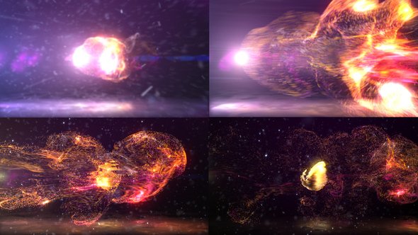 Dynamic Particles Logo - VideoHive 25285268