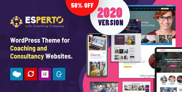 Esperto - A Consultancy and Coaching WordPress Theme