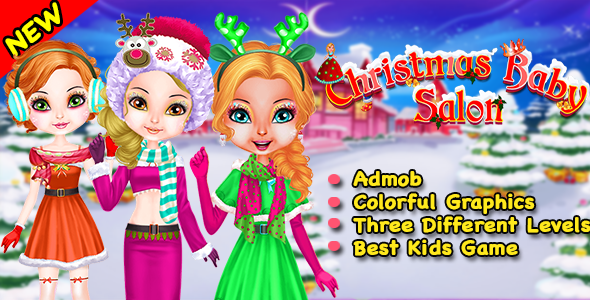 Christmas Baby Salon + Best Game For Kids + Ready For Publish + Android