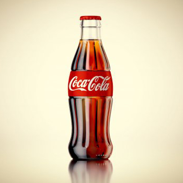 Coca-Cola Bottle - 3Docean 25291150