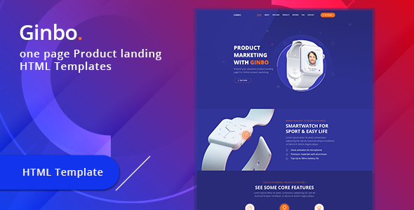 Ginbo - Product - ThemeForest 24852833