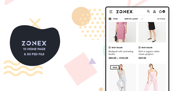 Zonex Fashions - ThemeForest 24948102