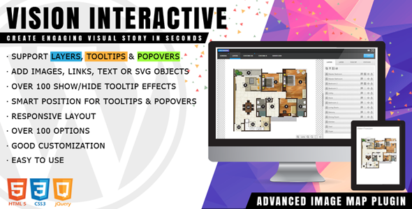 Vision Interactive - Image Map Builder for WordPress