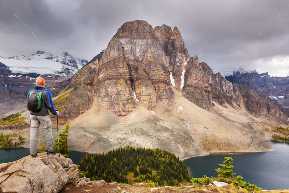 Hike in Canada - Stock Photo - Images