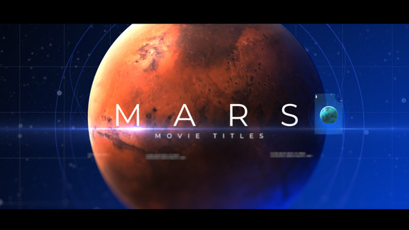 Mars Movie Titles - VideoHive 25297356