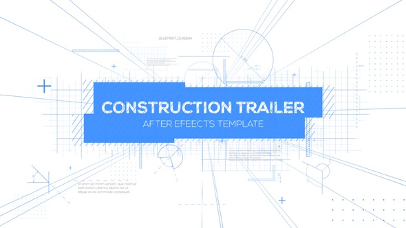 Construction Titles Trailer - VideoHive 25300291