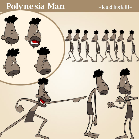 Polynesia Man - 3Docean 88504