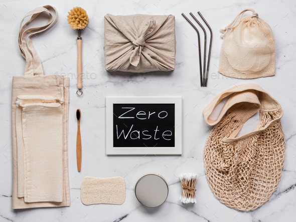Zero waste concept, copy space - Stock Photo - Images