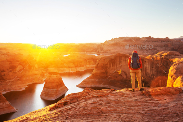 Reflection canyon - Stock Photo - Images