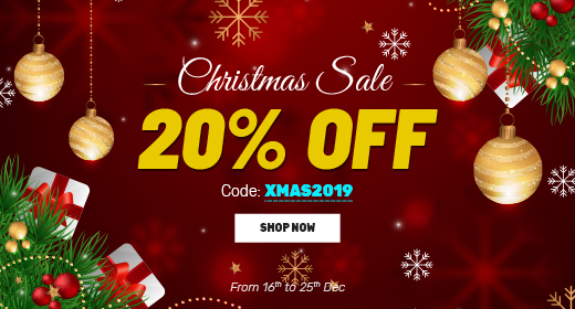 Special Christmas Sale | 20% OFF PrestaShop Themes and Get Exciting Gift