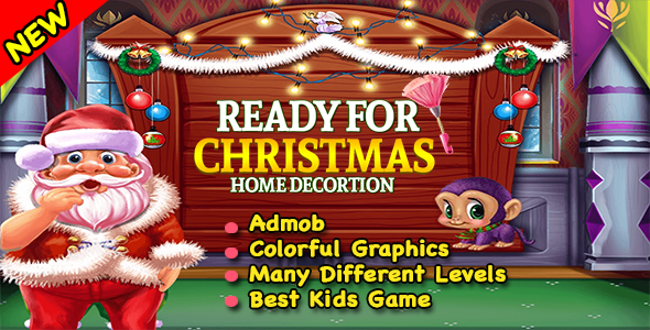 Santa Christmas Home Decoration + Ready For Publish + Android